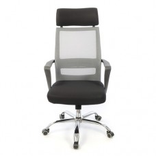 Кресло АКЛАС Крокус CH TILT Черный (Черный Серый)